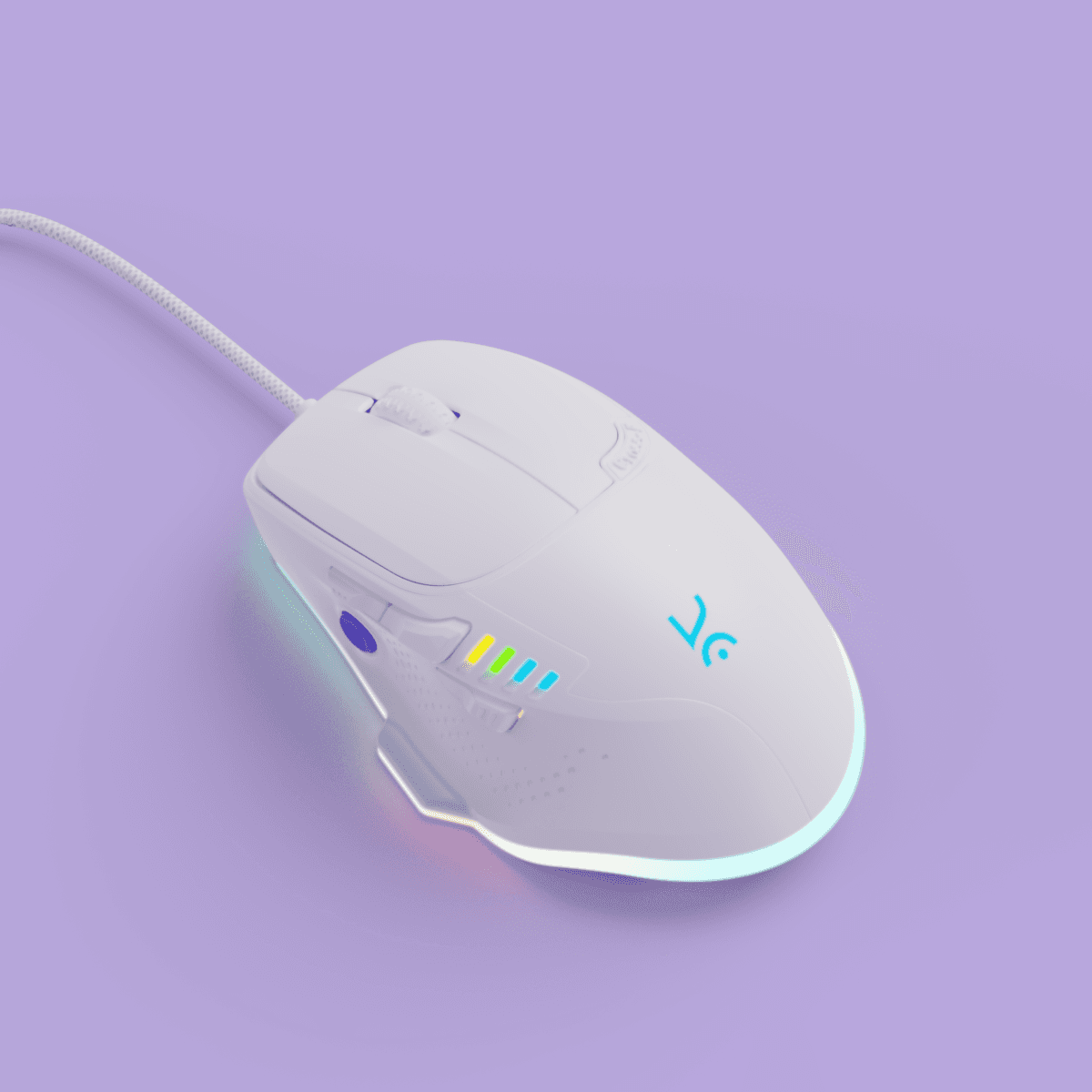 Hawk White Gaming Mouse Kreo