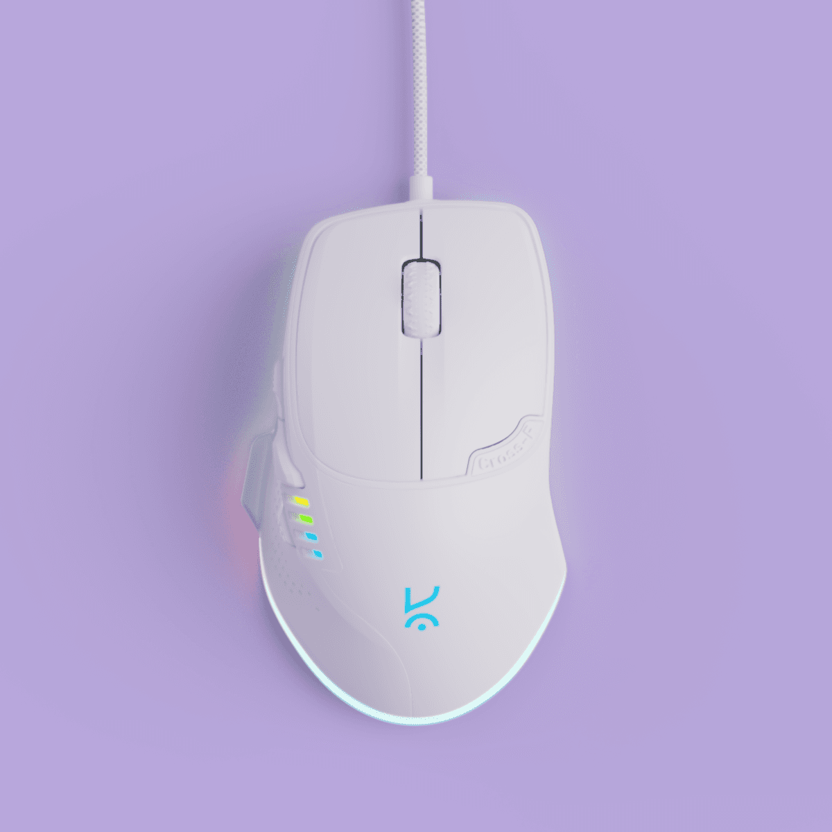 Hawk White Gaming Mouse Kreo
