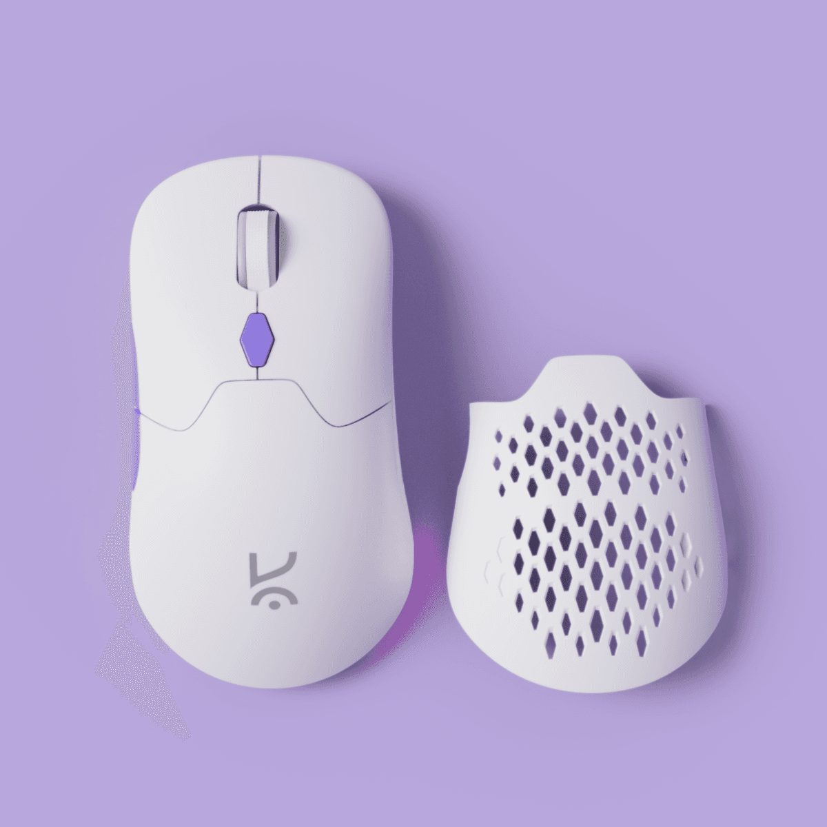 Chimera V2 White Wireless Gaming Mouse