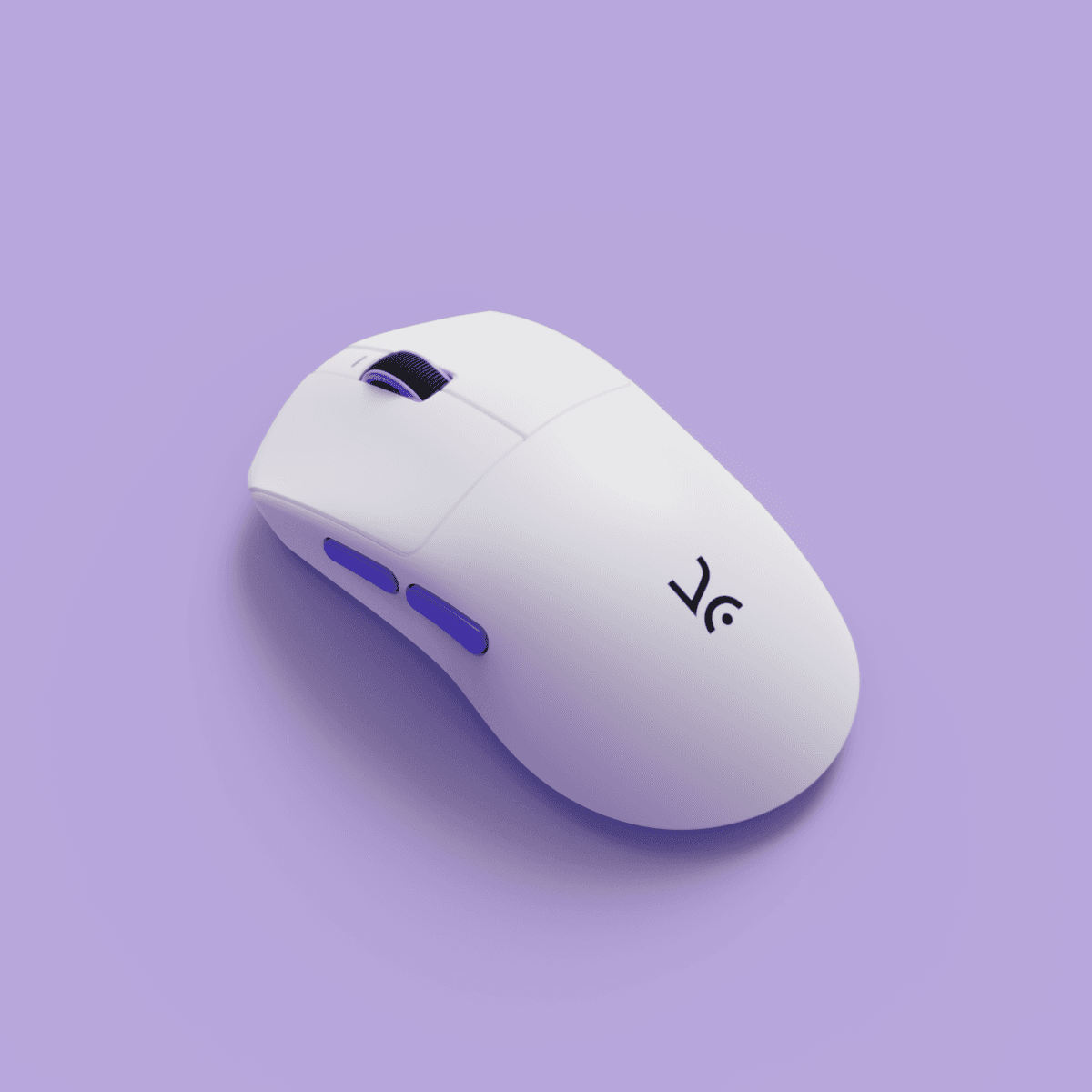 Ikarus White 55g Wireless Gaming Mouse Kreo