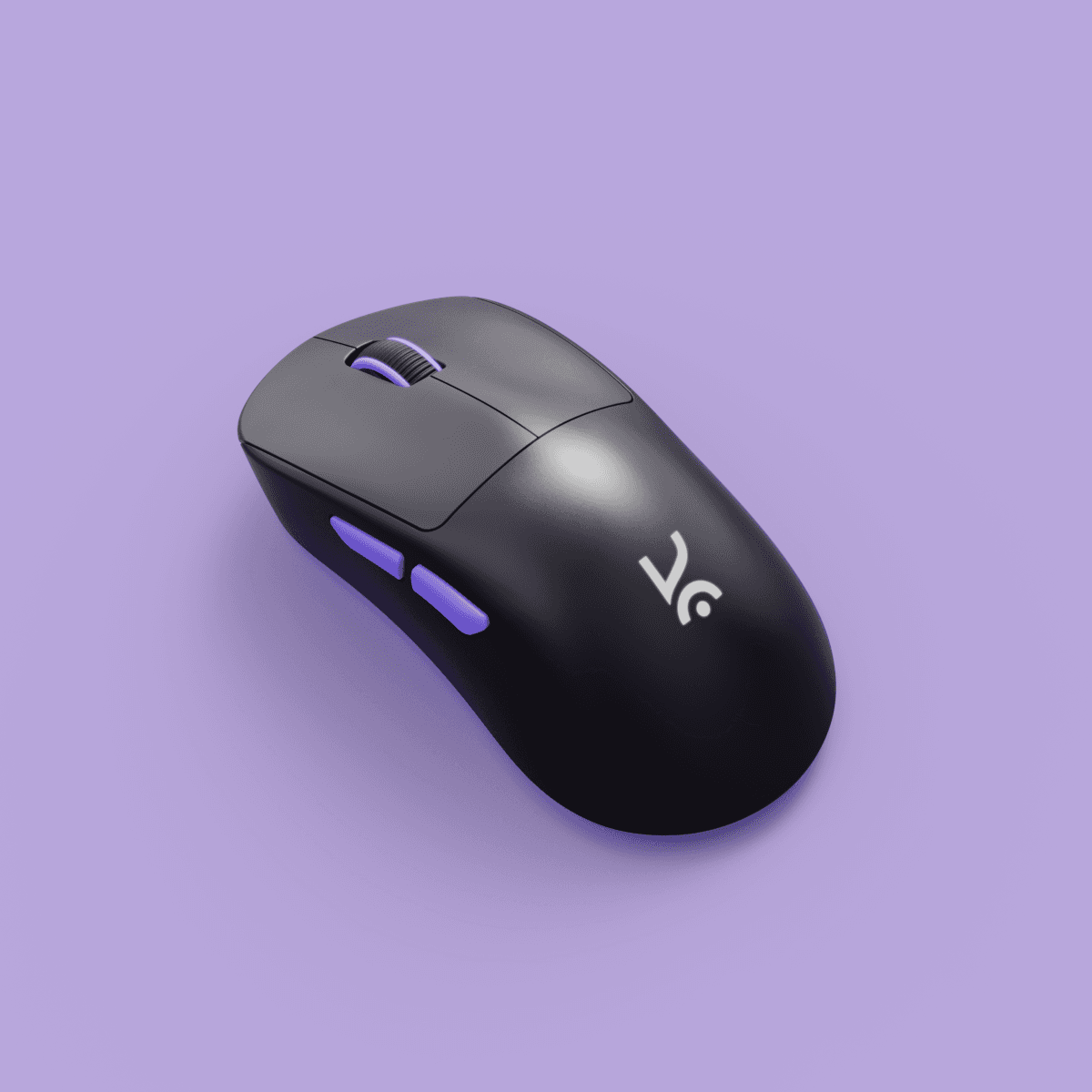Anzu Black 52g Ergonomic Wireless Gaming Mouse