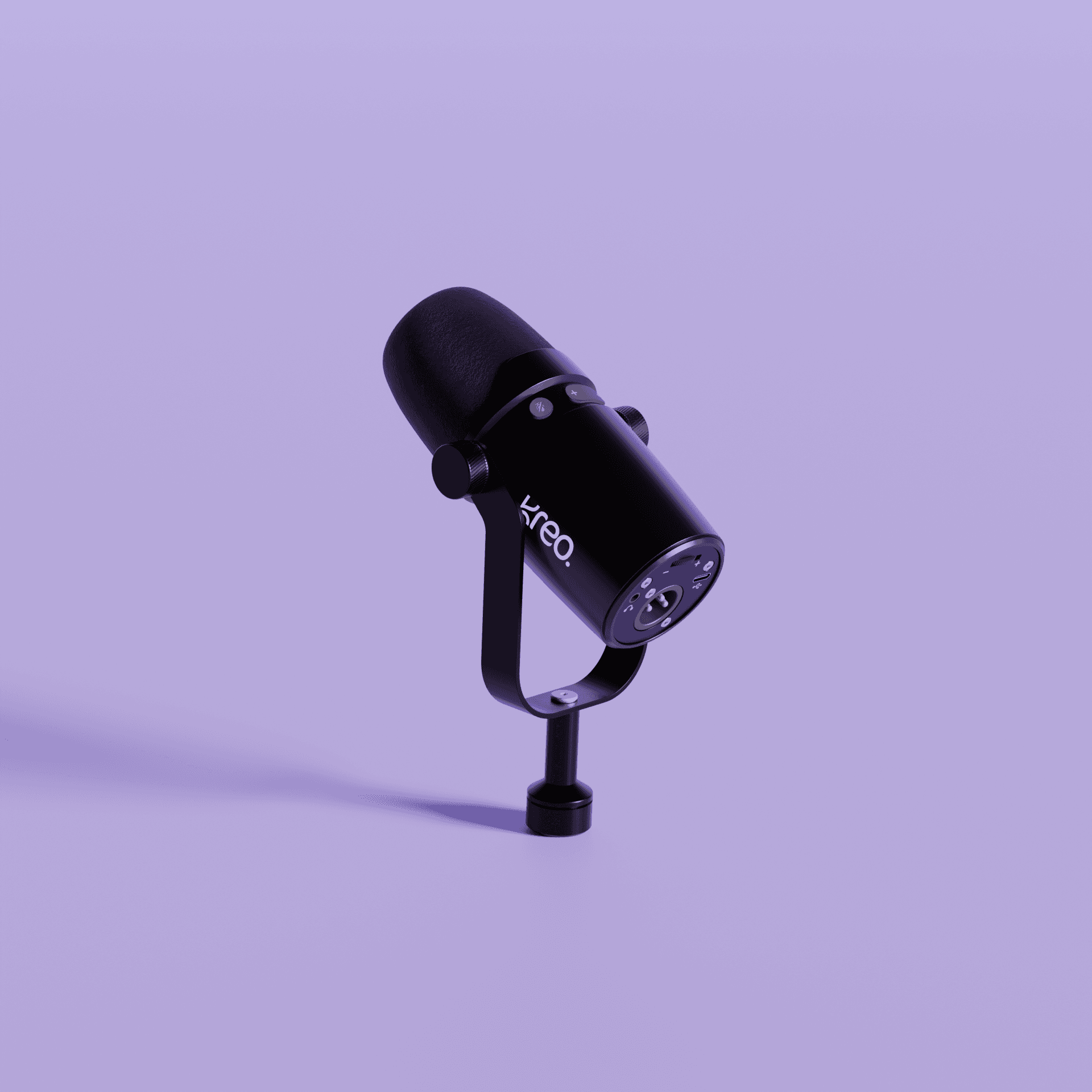 Kast Black Dynamic Microphone