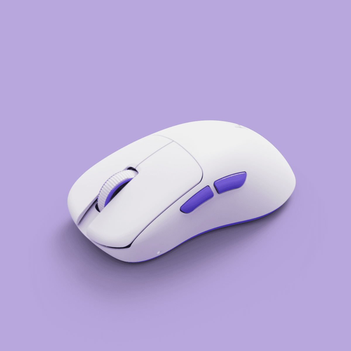 Anzu V2 White Ultralight Ergonomic Wireless Gaming Mouse