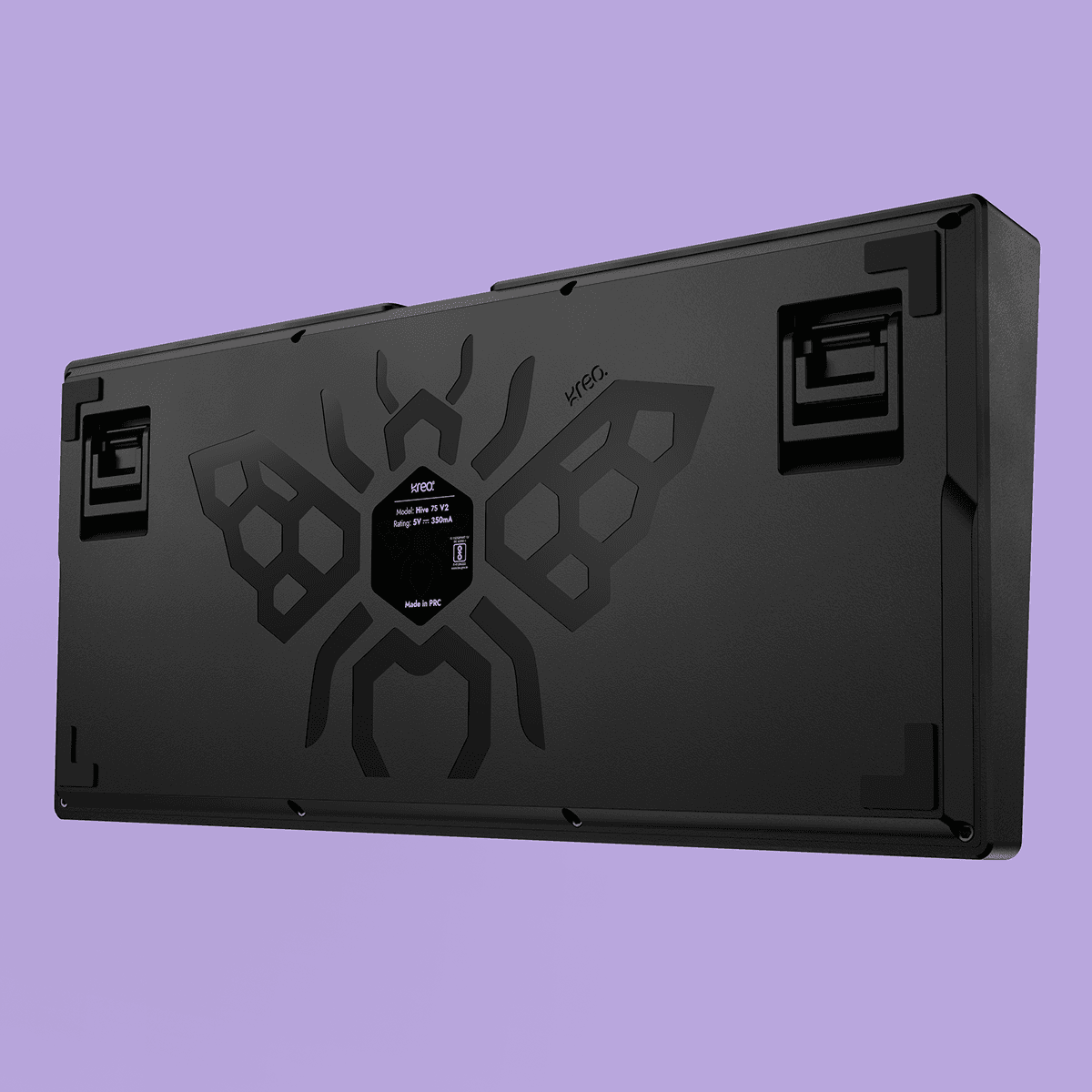 Hive75 V2 All Black Wired Mechanical Gaming Keyboard