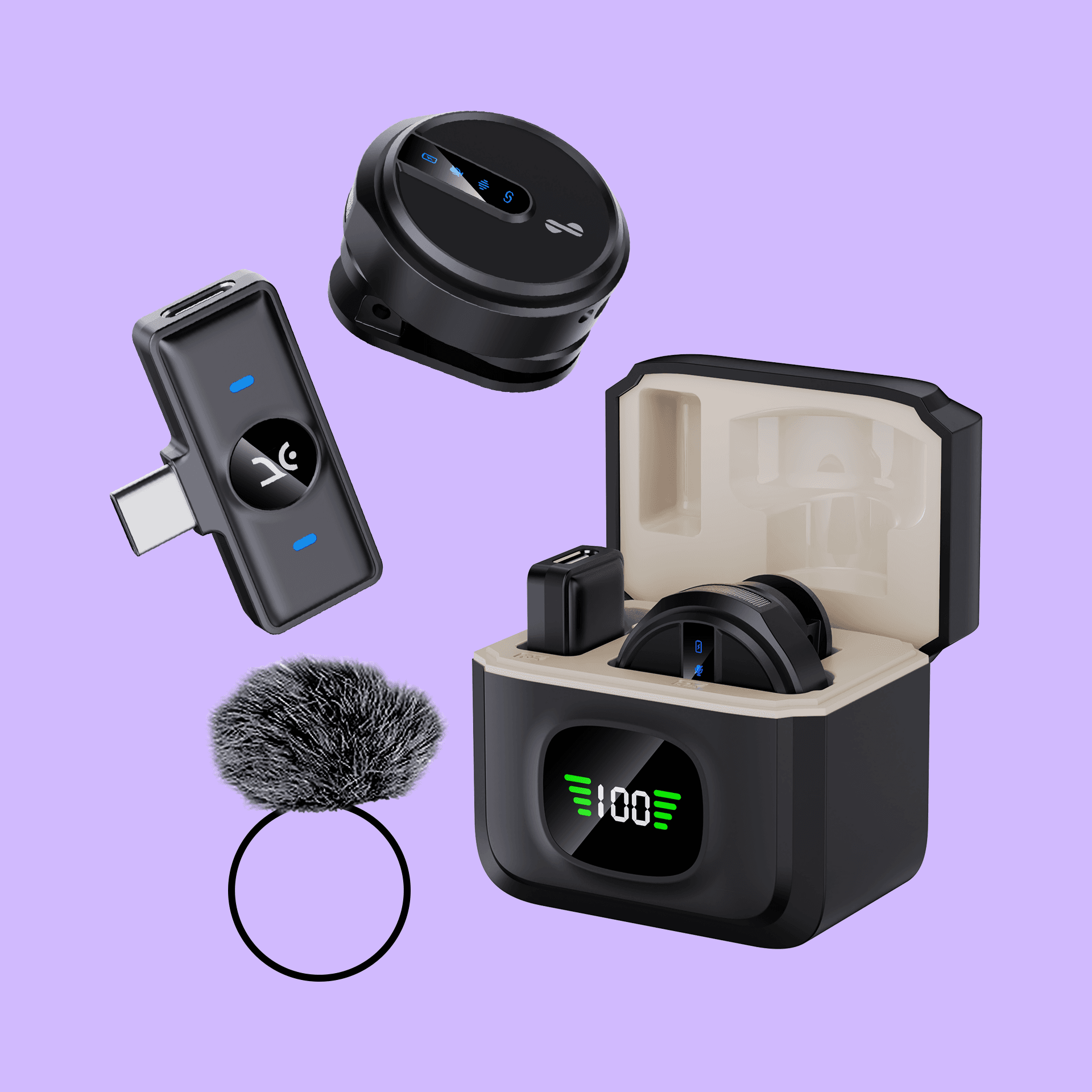 Go Dots Professional Wireless Mic Kreo