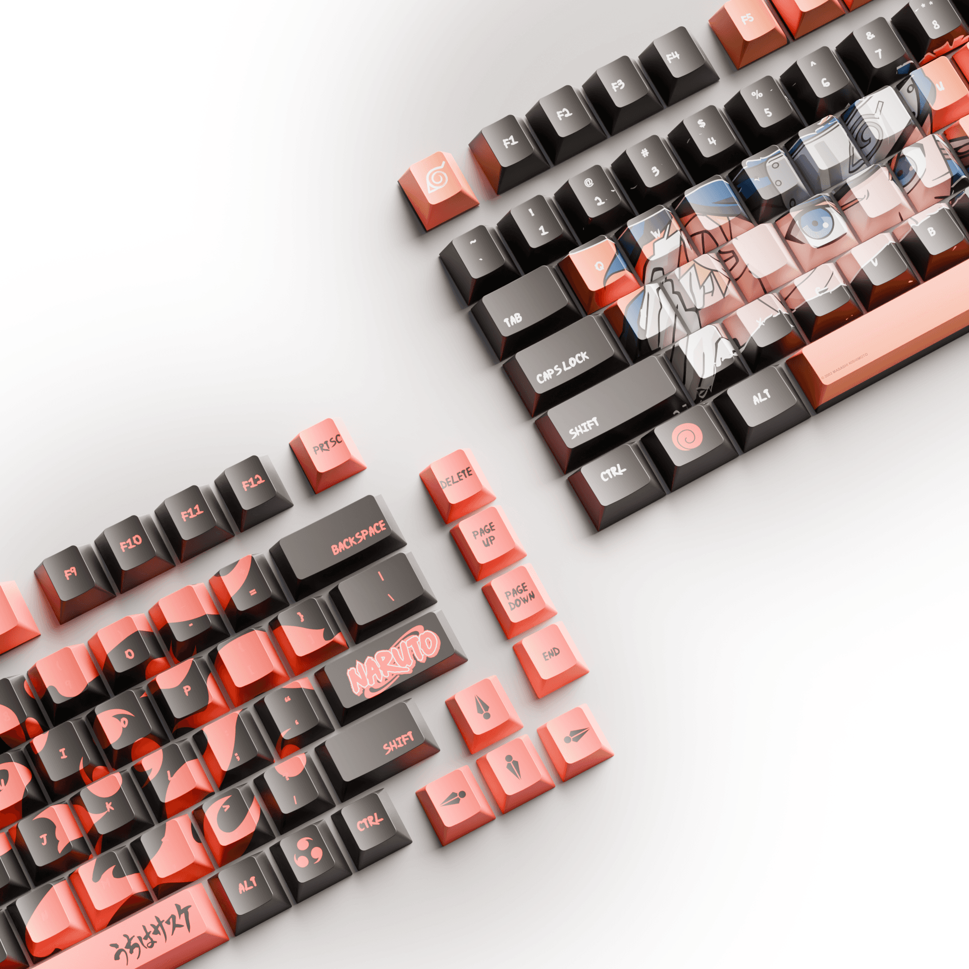 Naruto Keycaps Kreo